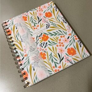 Floral Spiral Planner/Calendar